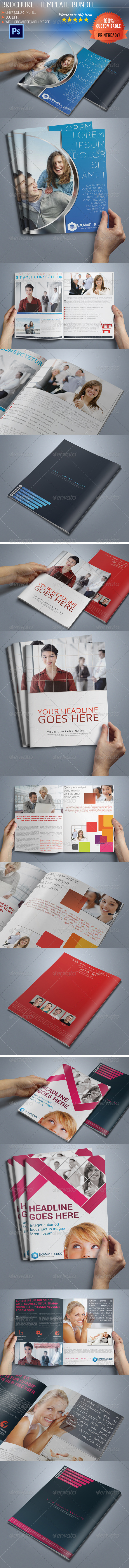 Multipurpose Bi-Fold Business Brochure Bundle 02 Multipurpose Bi-Fold Business Brochure Bundle 02