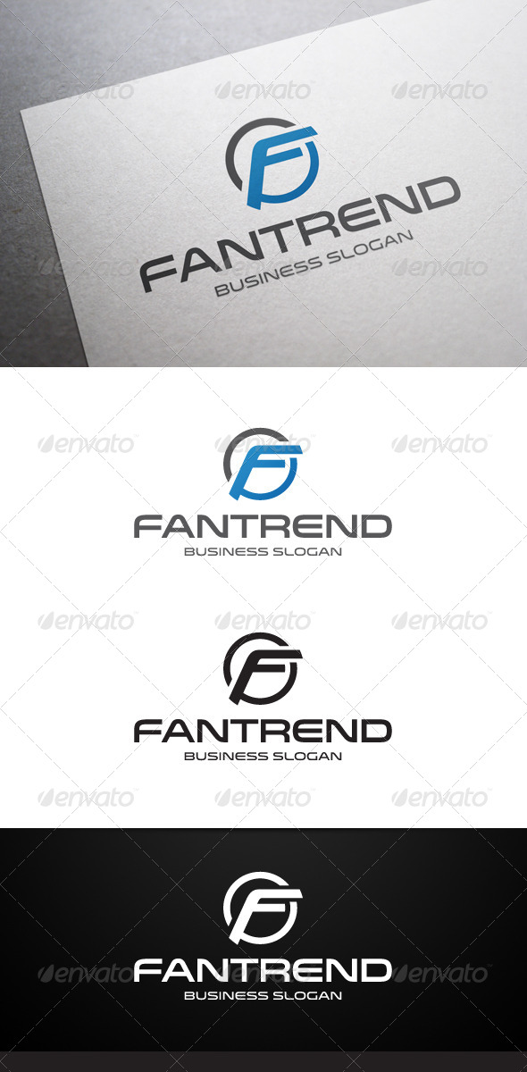 Fantrend F Letter Logo Fantrend F Letter Logo