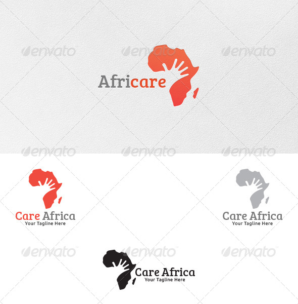 Care for Africa Logo Template Care for Africa Logo Template