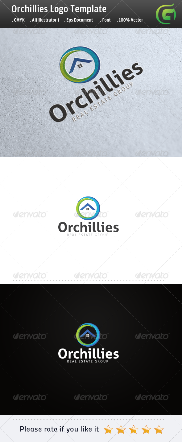 Orchilllies Real Estate Logo