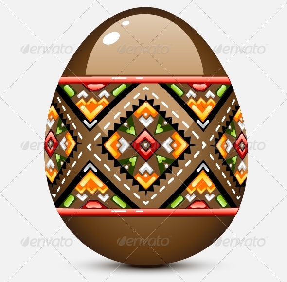 Chocolate Easter Egg Chocolate Easter Egg