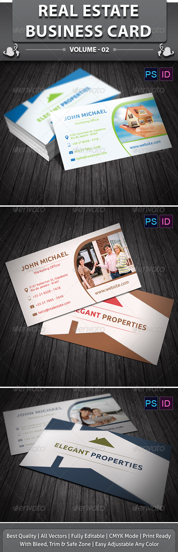 Real Estate Business Card v2 Real Estate Business Card v2