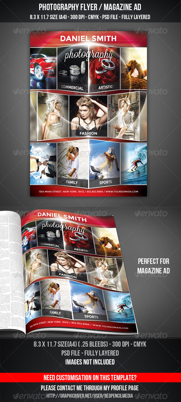 Photography Flyer / Magazine AD - Corporate Flyers