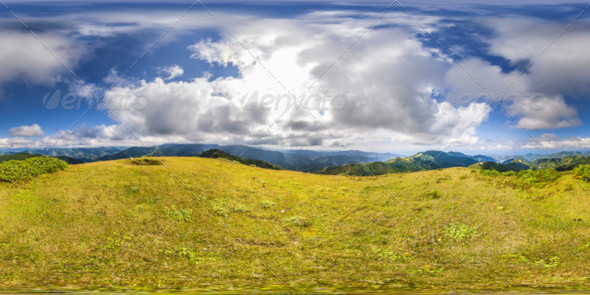 HDRI As Mountains And Clouds - 3DOcean Item for Sale