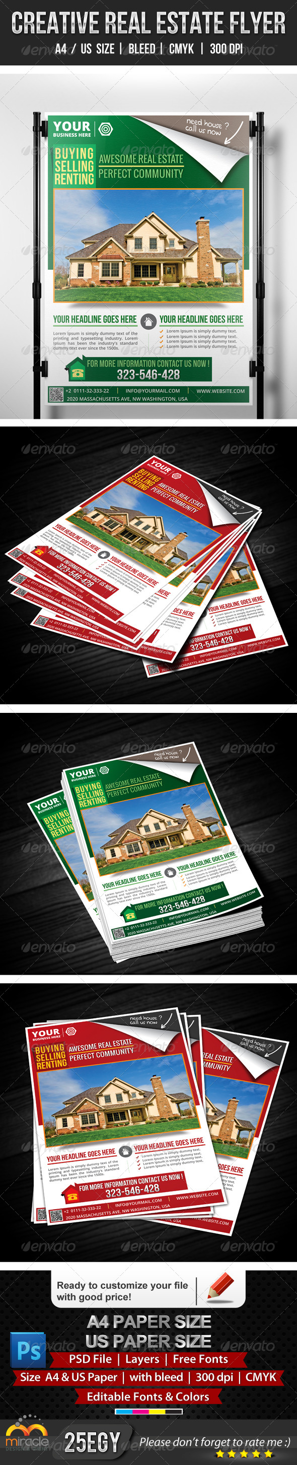 Creative Real Estate Flyer