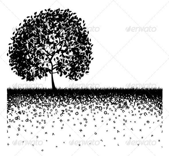 Abstract Tree Illustration Abstract Tree Illustration