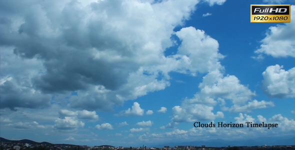 Clouds Horizon Timelapse Clouds Horizon Timelapse