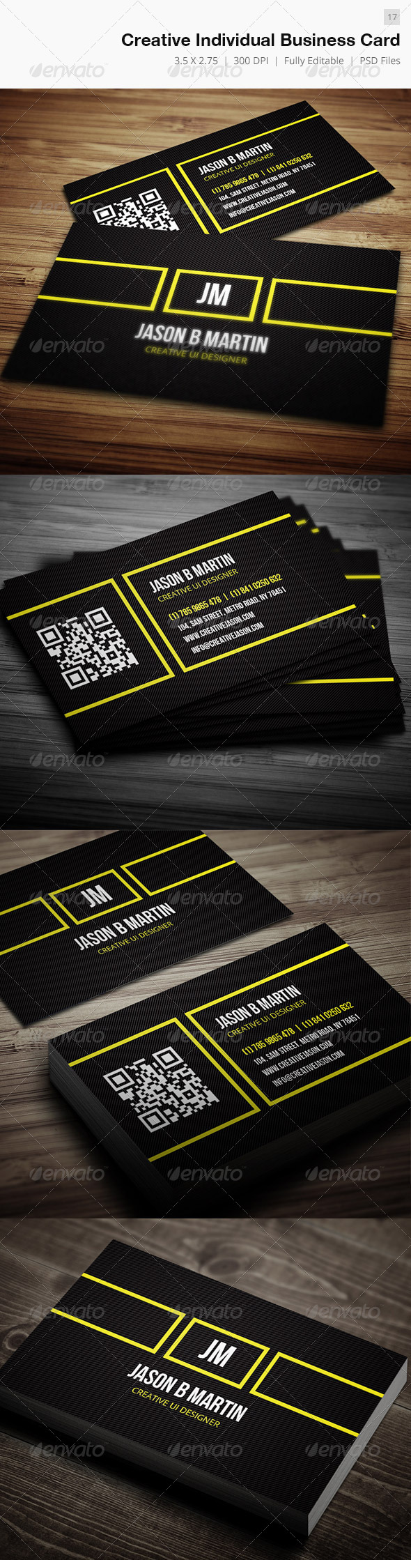 Creative Individual Business Card 17 Creative Individual Business Card 17