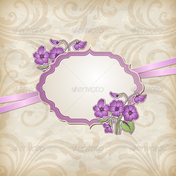 Label and Violets Label and Violets