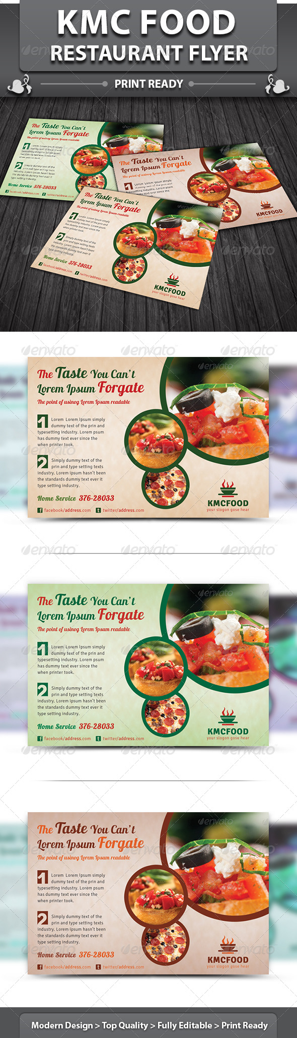 Restaurant Business Flyer | Volume 14