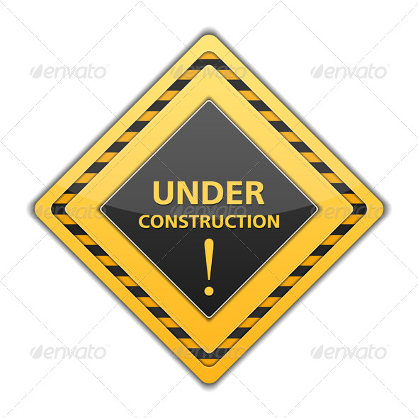 Under Construction Sign Under Construction Sign