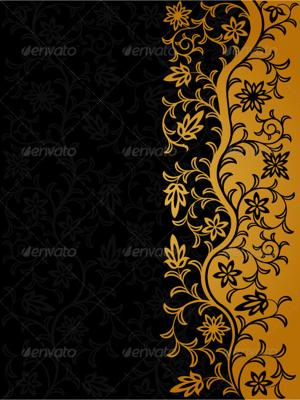 Vintage floral background Vintage floral background