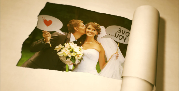 Paper Tear Photo Album Paper Tear Photo Album