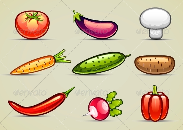Vegetables Set Vegetables Set