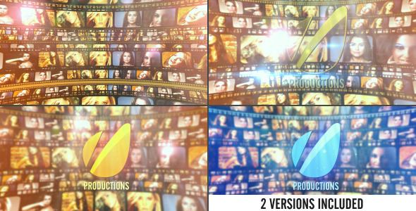 Film Strip Cinematic Logo Film Strip Cinematic Logo