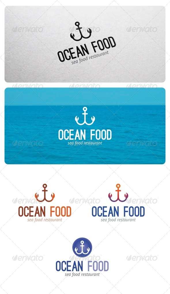 Ocean Food Logo