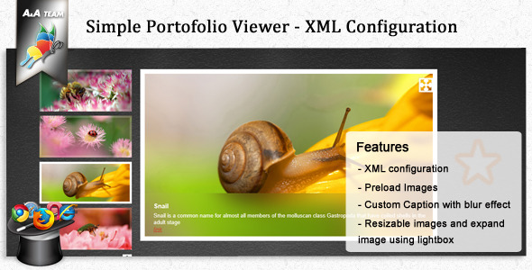 Simple Portofolio Viewer Javascript XML Gallery Simple Portofolio Viewer Javascript XML Gallery