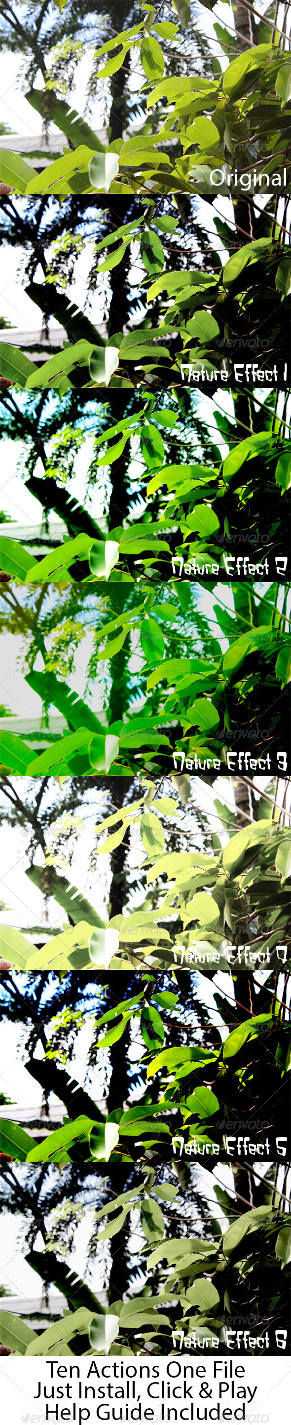 Photoshop Nature Effects - Photo Effects Actions