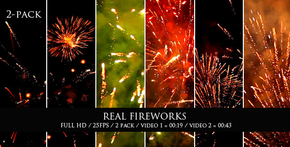 Real Fireworks 2-Pack Real Fireworks 2-Pack