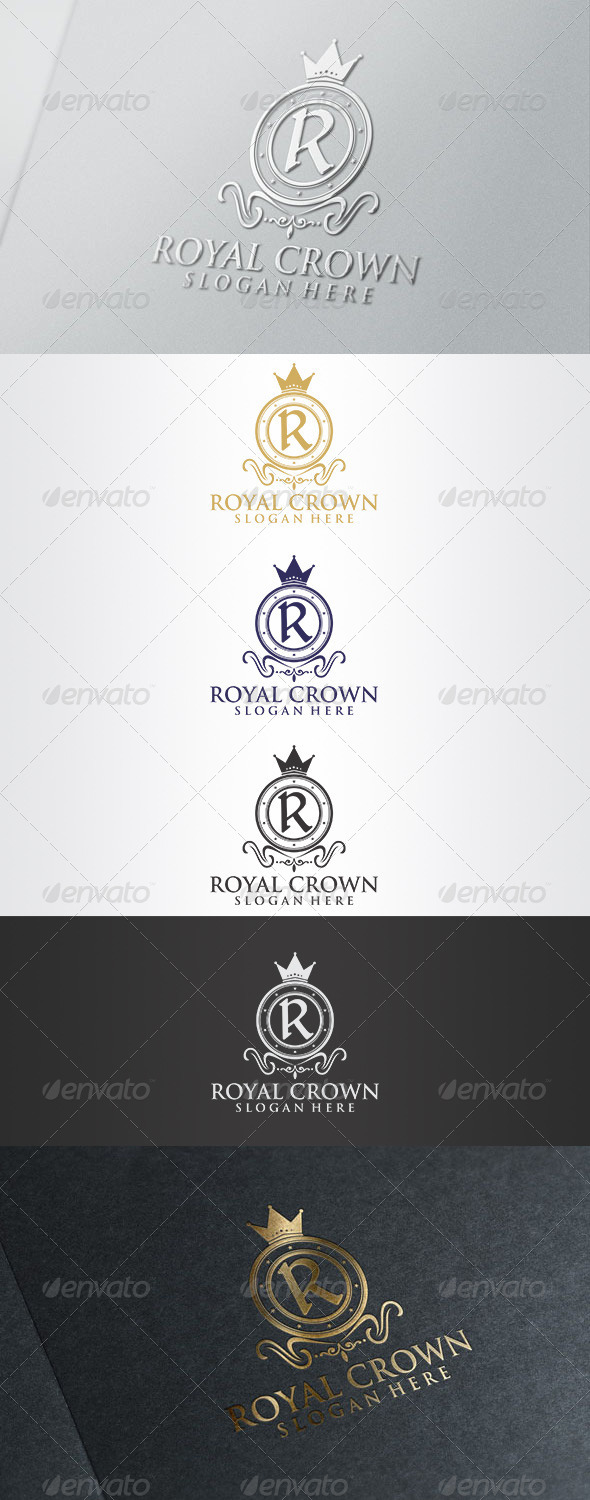 Royal Crown Logo - Crests Logo Templates