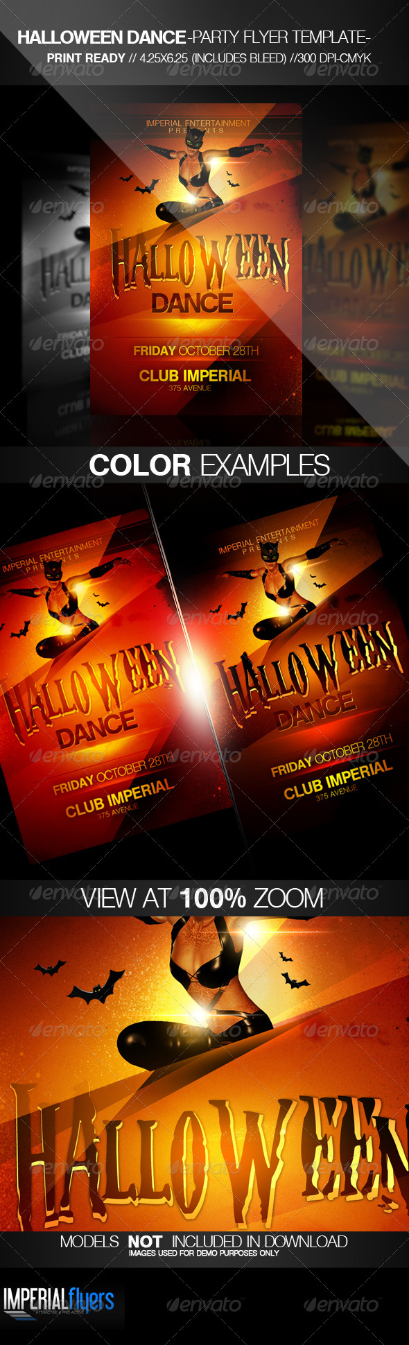 Halloween Dance Party Flyer