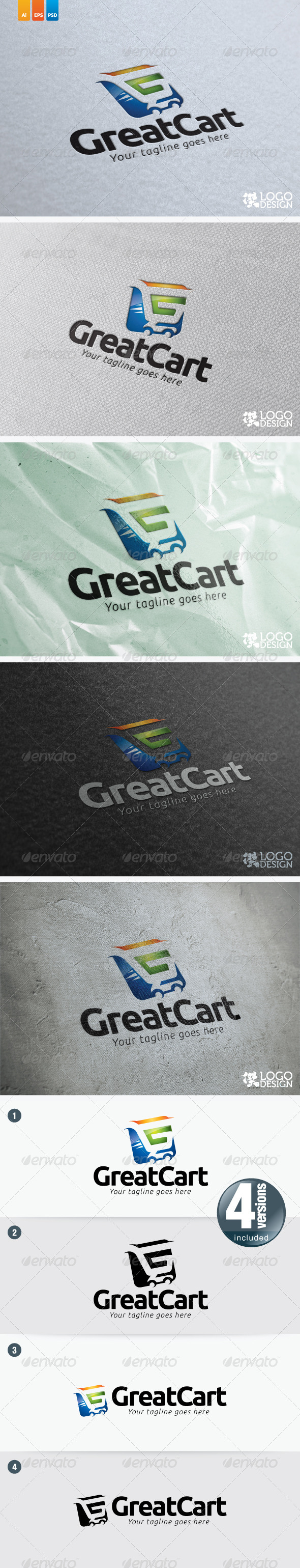Great Cart - Objects Logo Templates