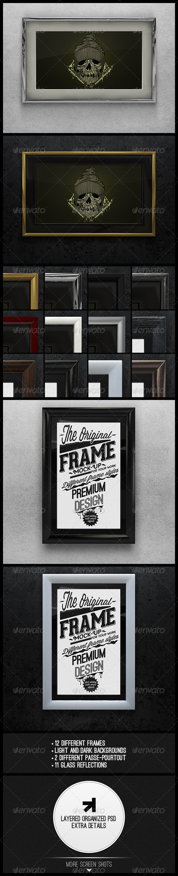 Artwork Frame Mock-up Artwork Frame Mock-up