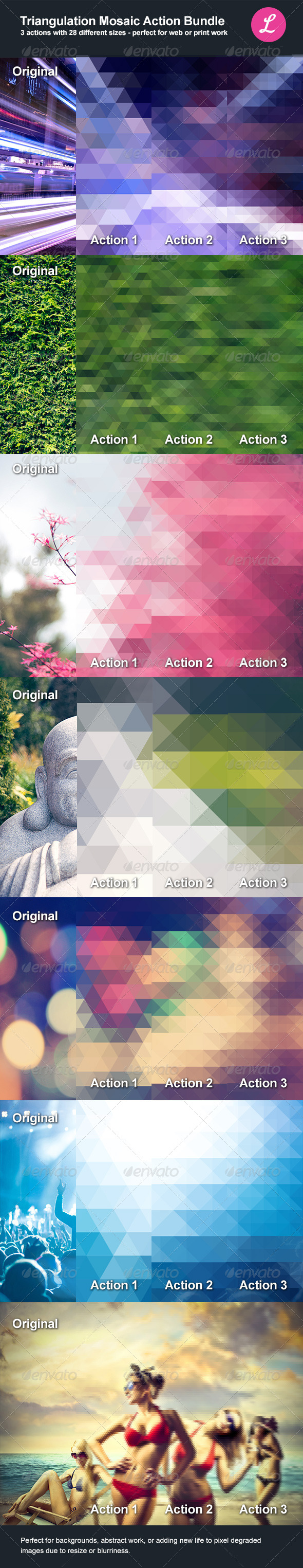 Triangulation Mosaic Bundle Actions - Utilities Actions