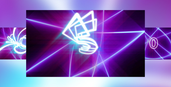 Glowing countdown Glowing countdown