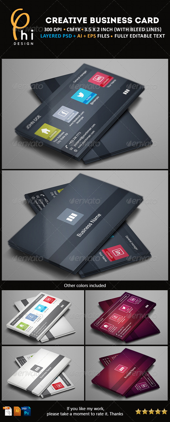 Creative Business Card - Creative Business Cards