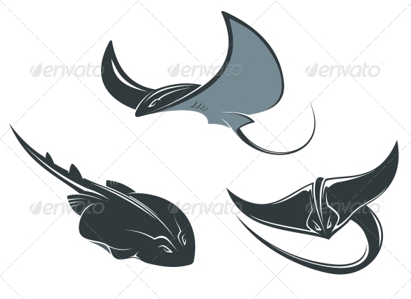 Stingray Mascots Stingray Mascots