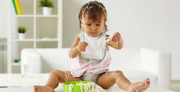 Child In Spaghetti Child In Spaghetti