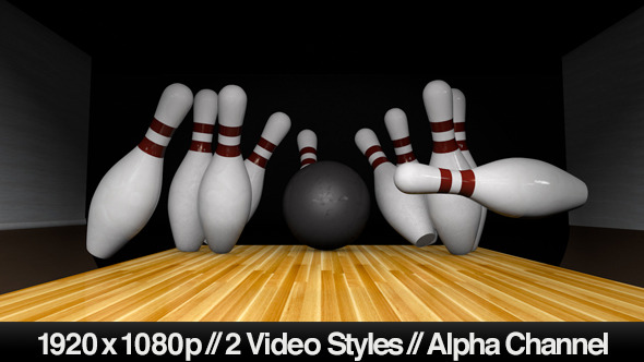 Following Bowling Ball Down the Lane For a Strike Following Bowling Ball Down the Lane For a Strike
