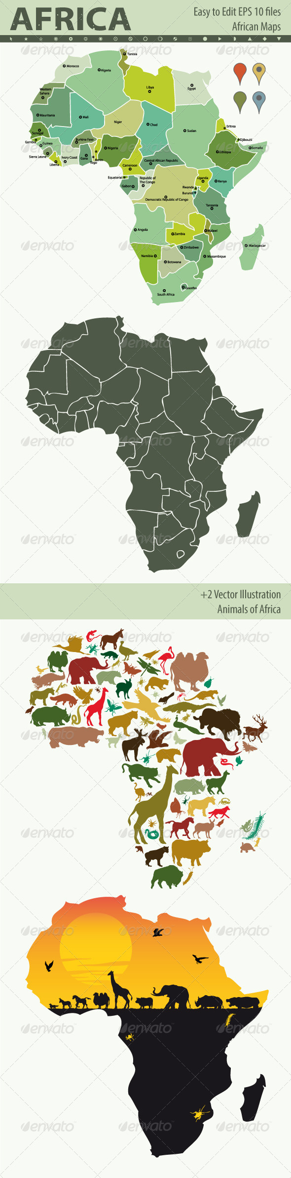 Africa Map Africa Map