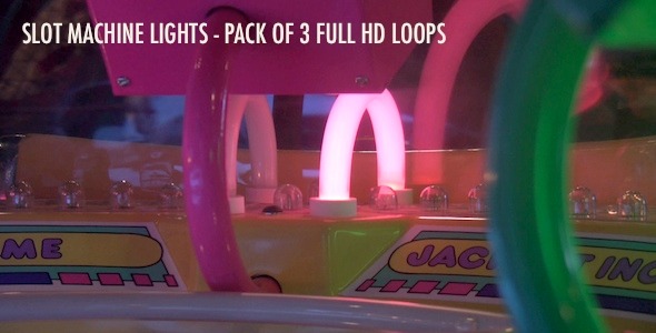 Slot Machine Lights Pack of 3 Loops Slot Machine Lights Pack of 3 Loops