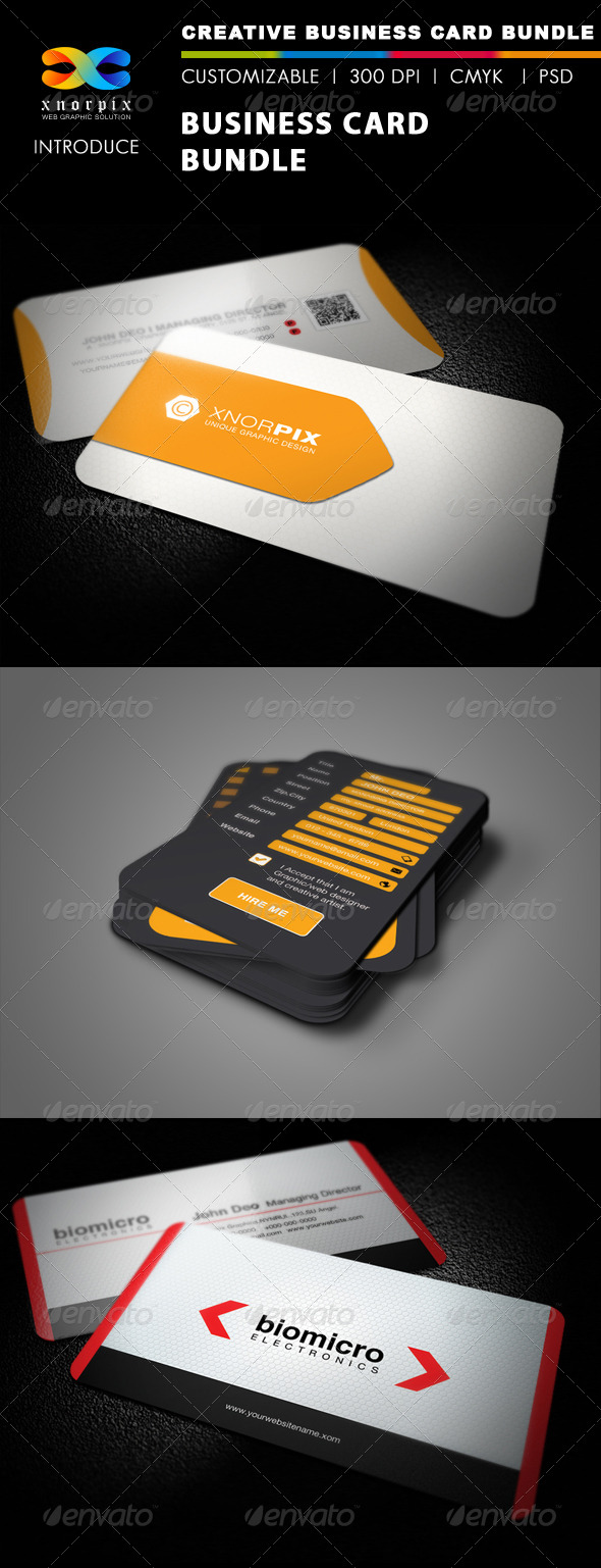 Business Card Bundle 3 in 1-Vol 18 Business Card Bundle 3 in 1-Vol 18