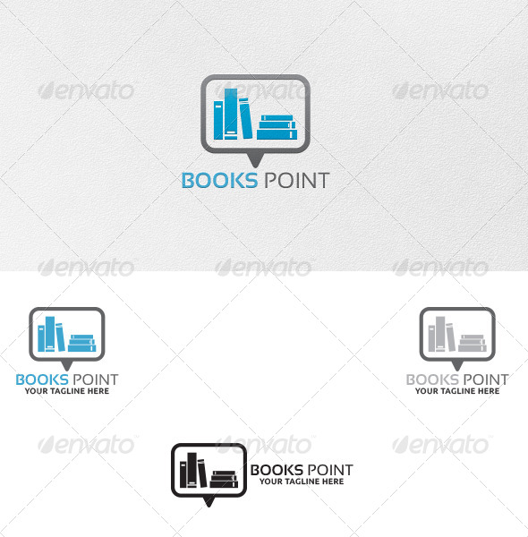 Books Point - Logo Template