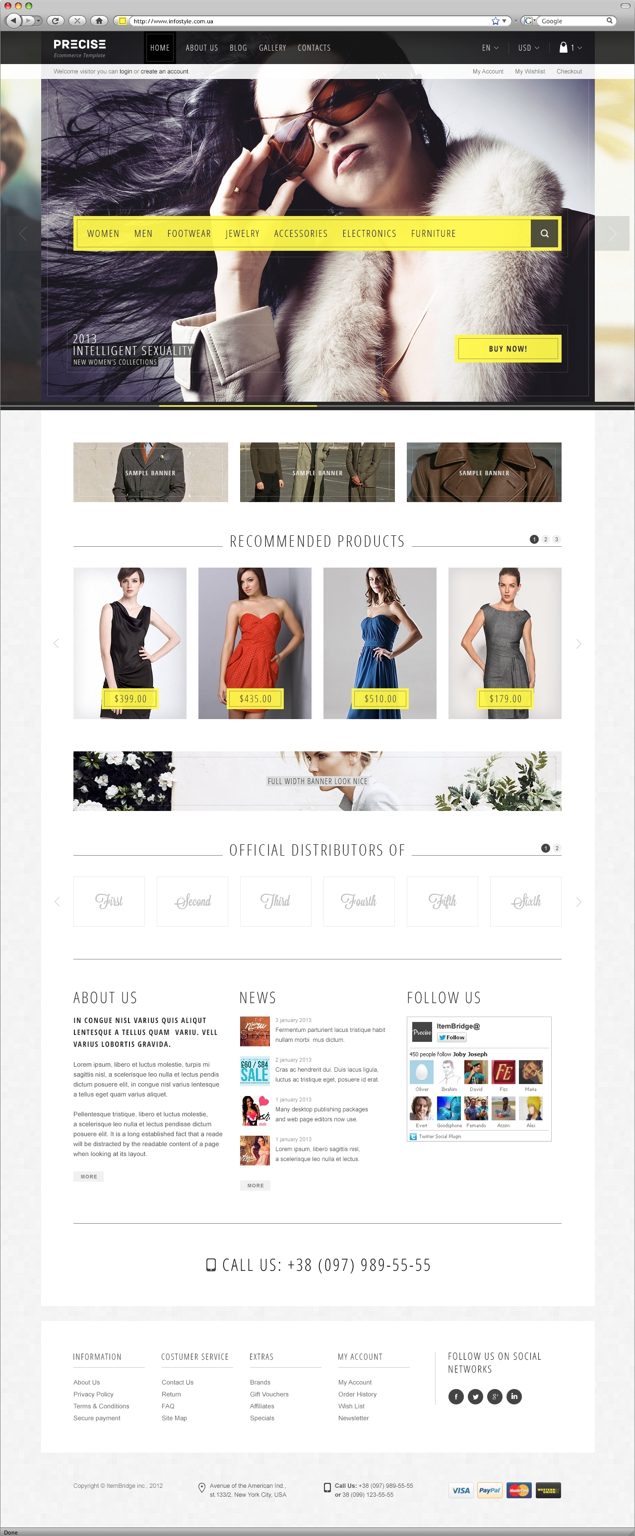 Precise — Multipurpose Responsive Template by ItembridgeThemes ...