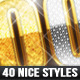 40 Elegant Gold Luxury Styles 40 Elegant Gold Luxury Styles - GraphicRiver Item for Sale