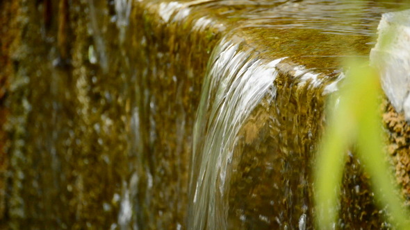 Water Running Close Up Water Running Close Up