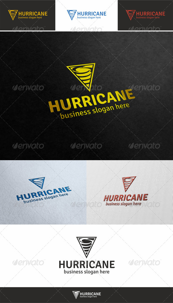 Hurricane Logo Template Hurricane Logo Template