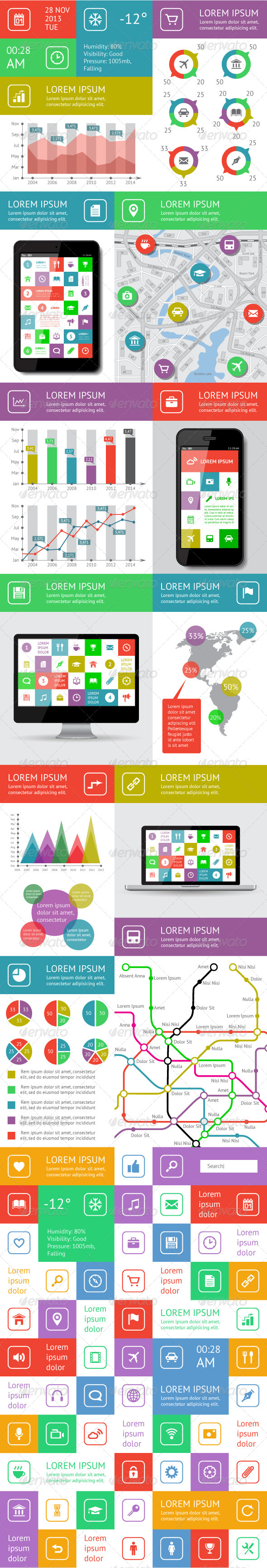 GraphicRiver Ui Infographics and Web Elements 5365497 GraphicRiver Ui Infographics and Web Elements 5365497