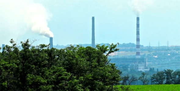 View Of The Industrial Zone View Of The Industrial Zone