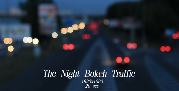 The Night Bokeh Traffic 9 The Night Bokeh Traffic 9