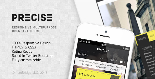 Precise -- Multipurpose Responsive OpenCart Theme