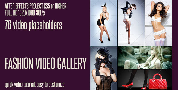 Fashion Video Gallery Fashion Video Gallery