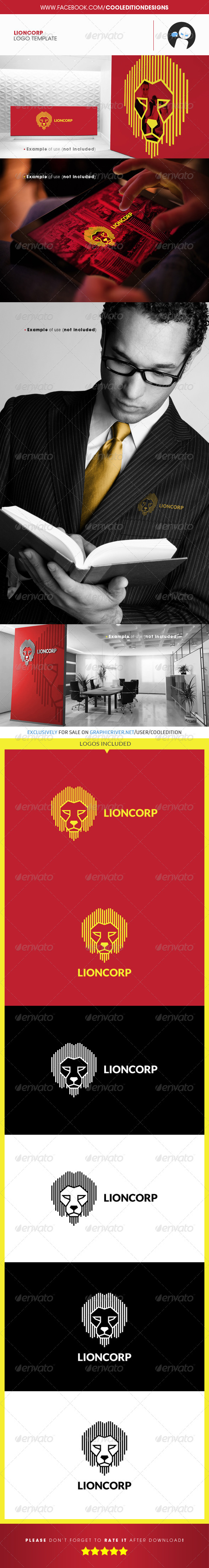 Lioncorp Logo Template Lioncorp Logo Template