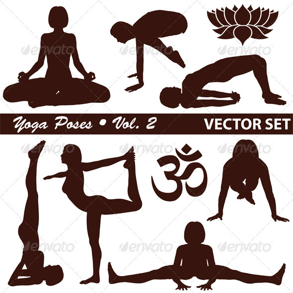 Yoga Silhouettes Yoga Silhouettes