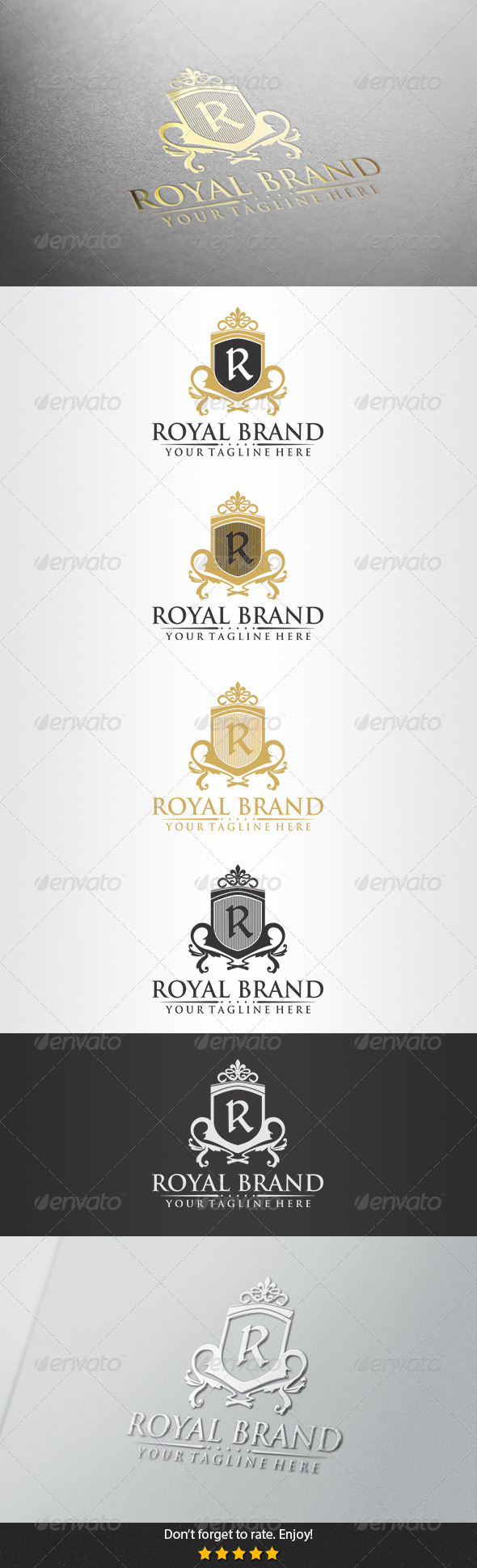 Royal Brand Logo - Crests Logo Templates