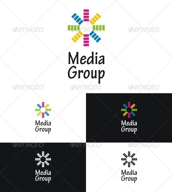 Media Group - Vector Abstract